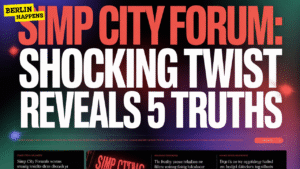 Simp City Forum: Shocking Twist Reveals 5 Truths